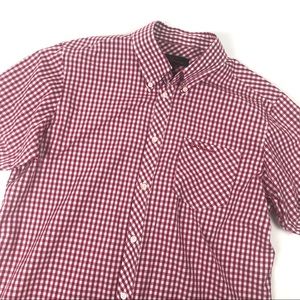 Men’s Ben Sherman Red White Classic Button Up XL